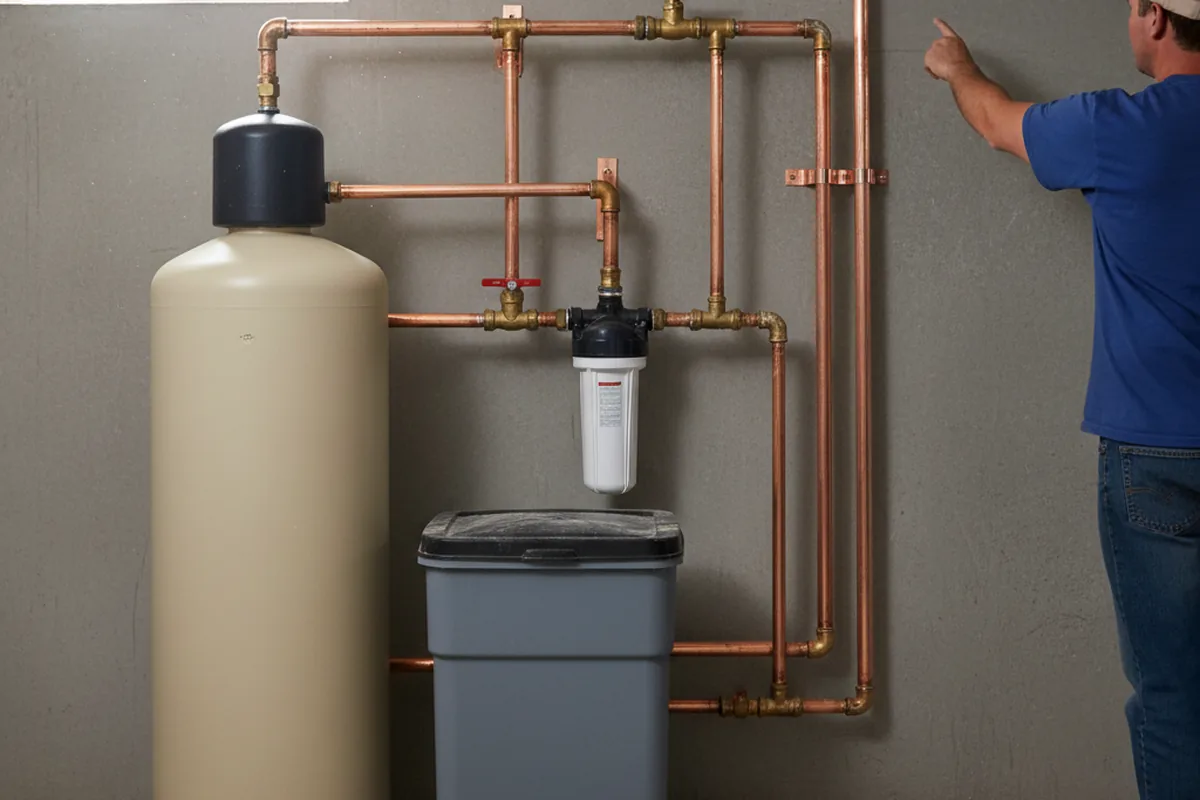 Whole-house water treatment system installed in Algonac